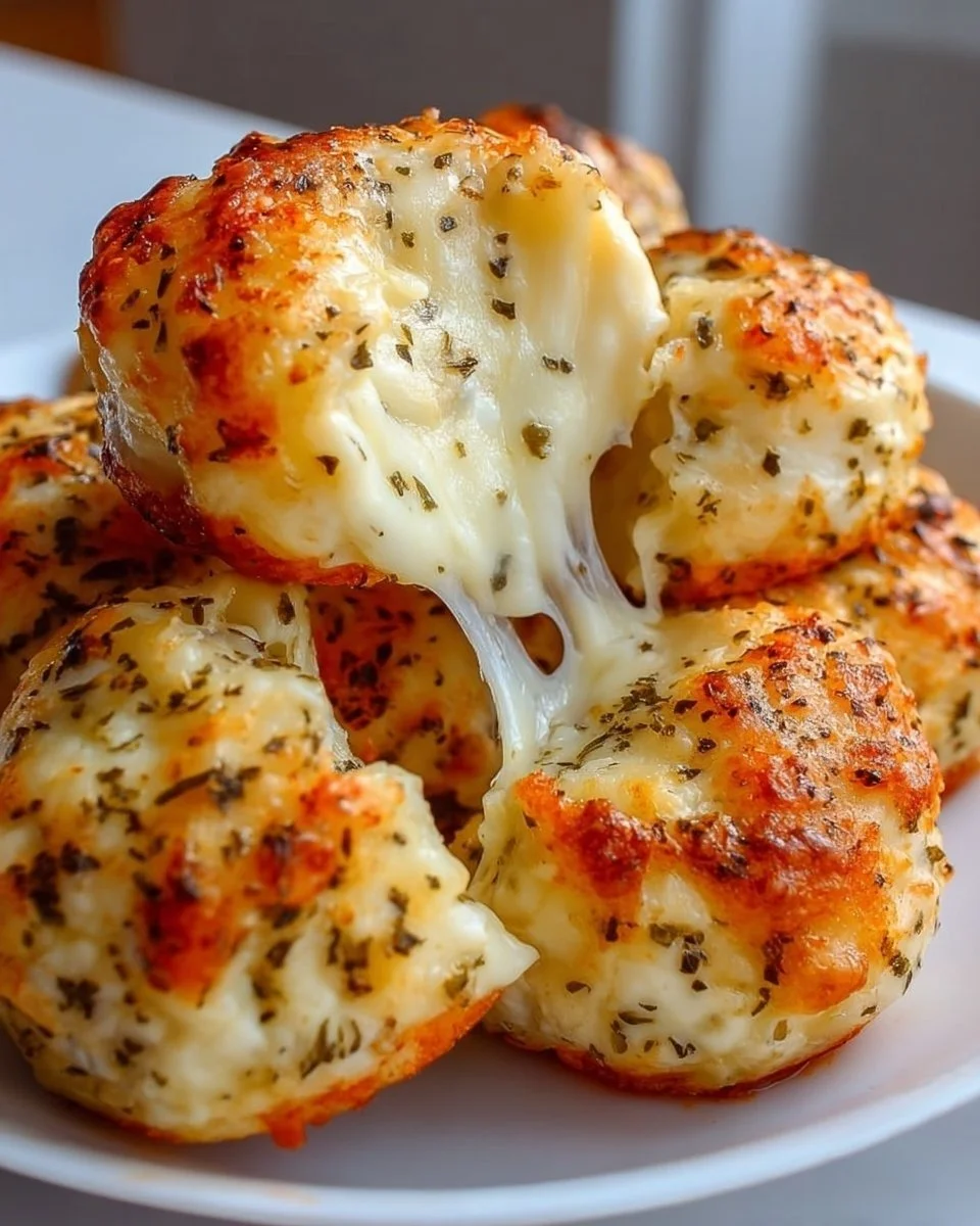 30-Minute Cottage Cheese Pizza Bites