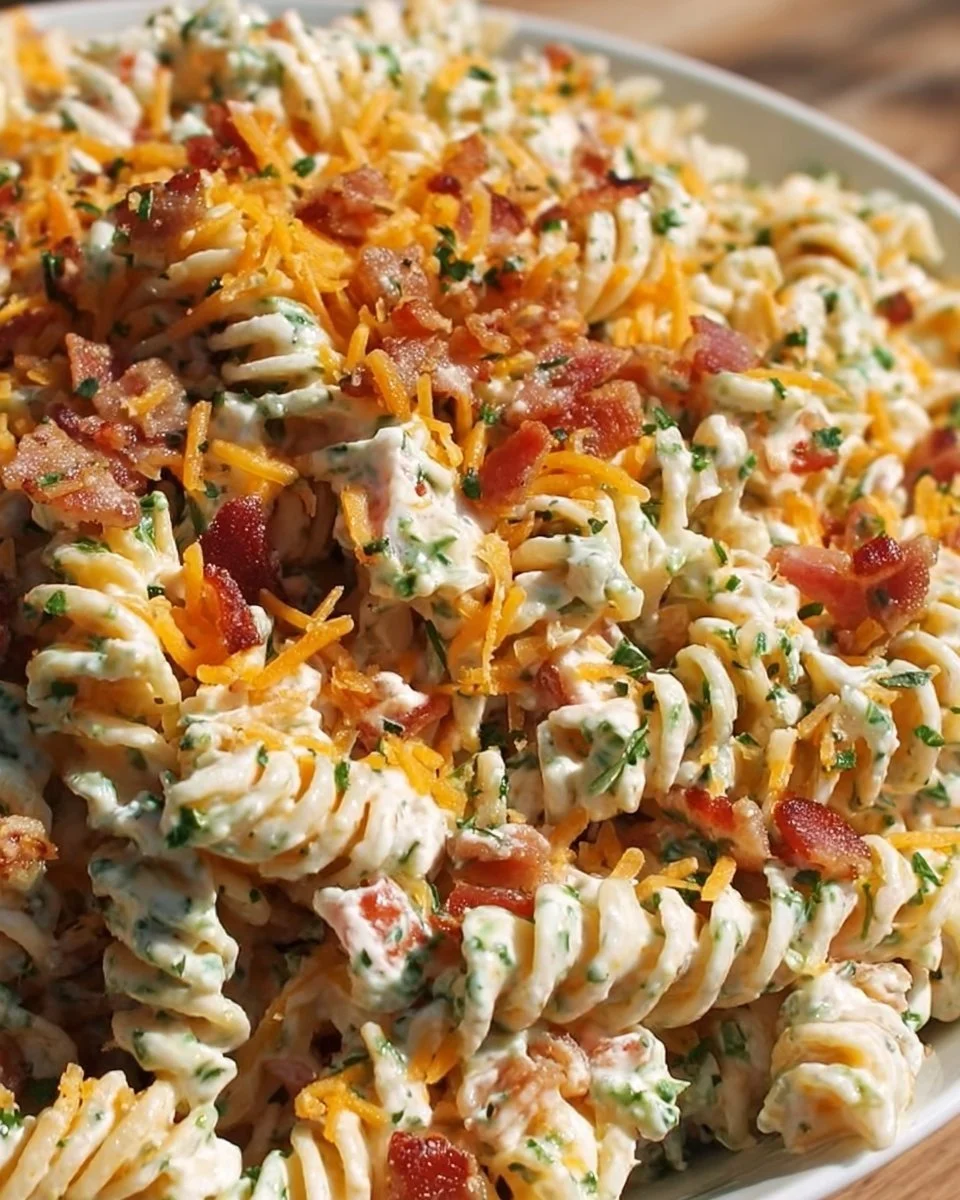 Bacon Ranch Pasta Salad