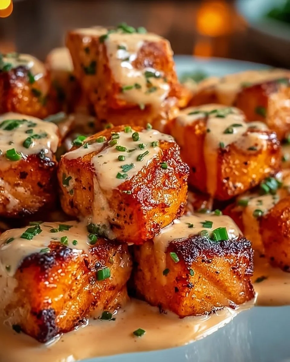 Bang Bang Salmon Bites