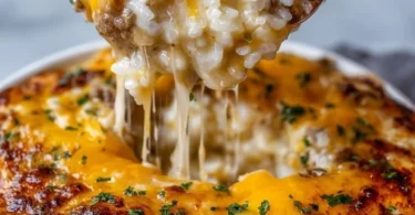 Delicious Beefy Garlic Butter Bowl ready to serve with fresh ingredients