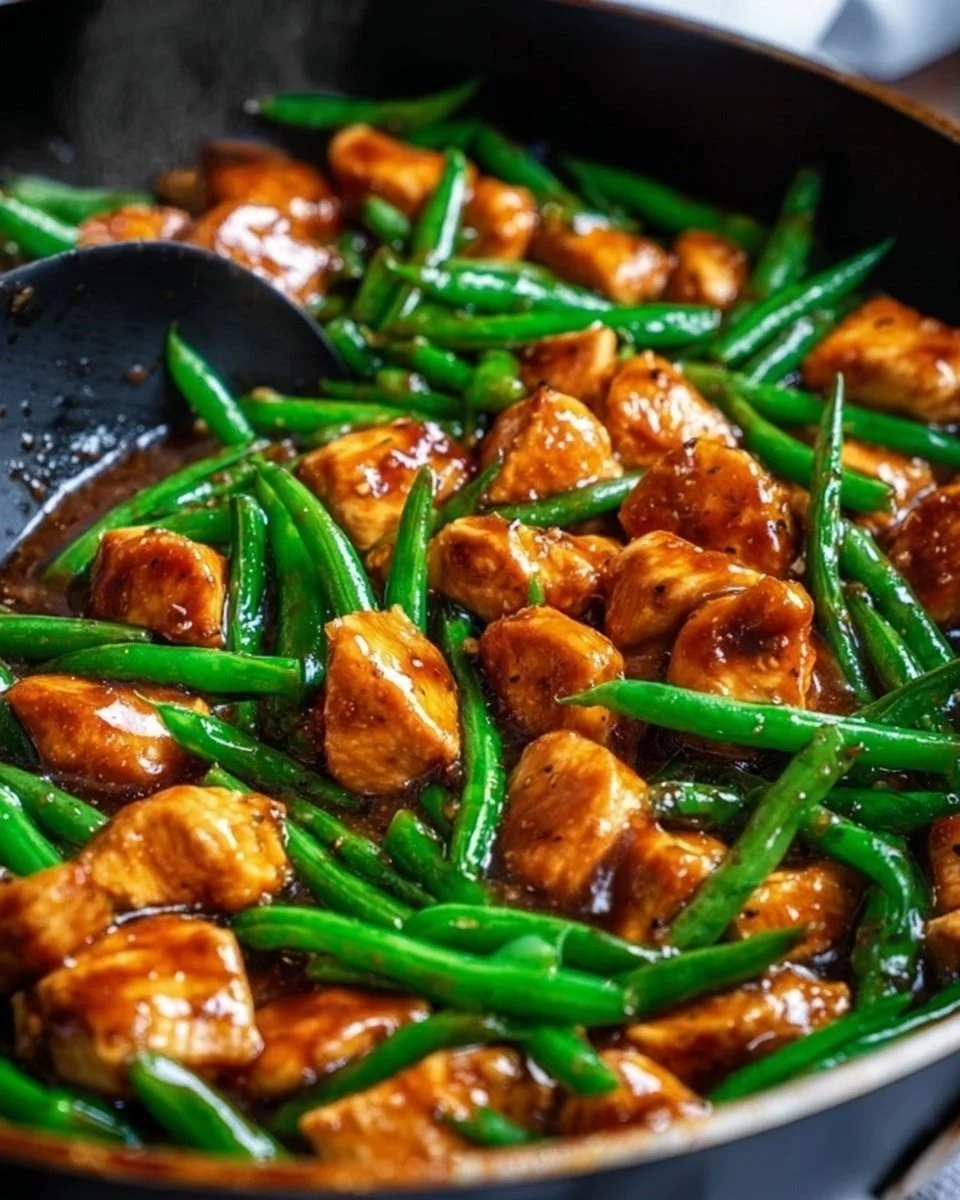 Chicken Breast with Green Beans