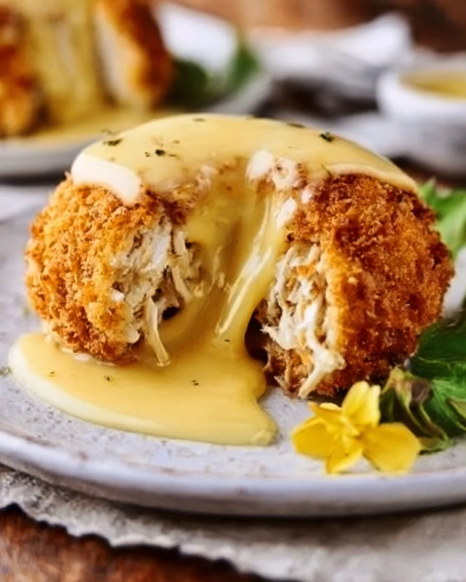 Delicious chicken pillows recipe featuring fluffy chicken-filled pastries.