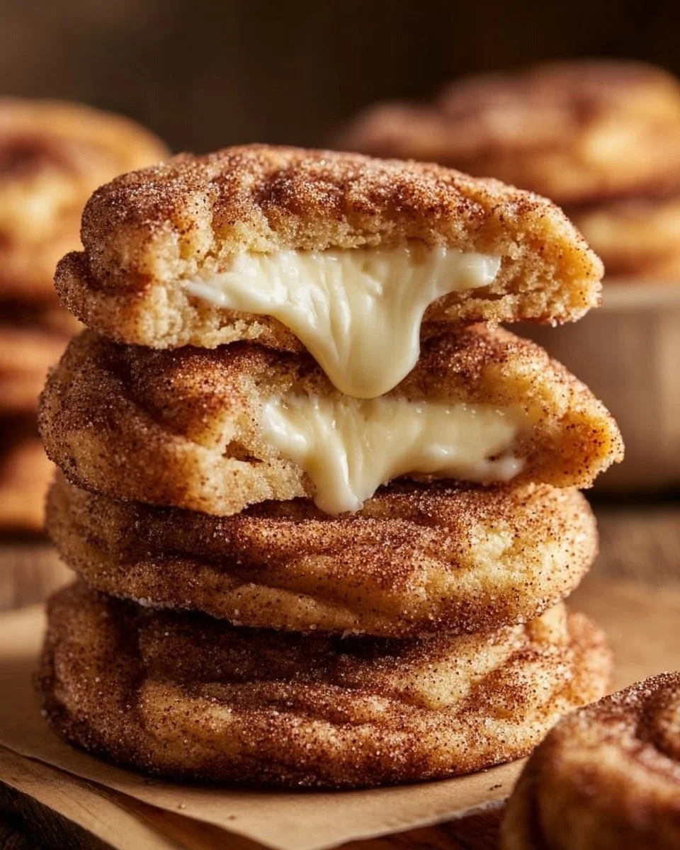Churro Cheesecake Cookies