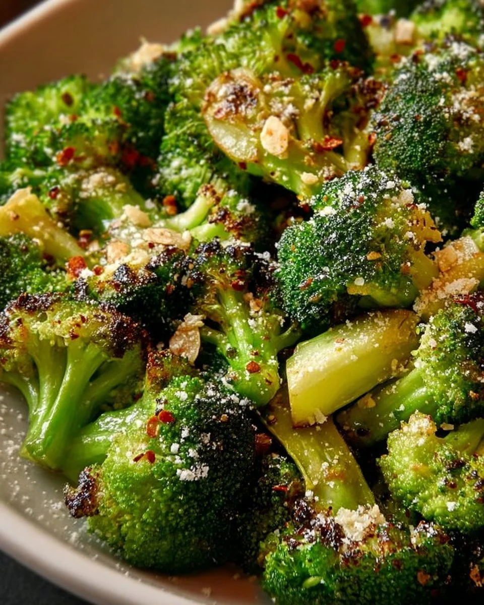 Festive broccoli side dish with vibrant colors and seasonal ingredients