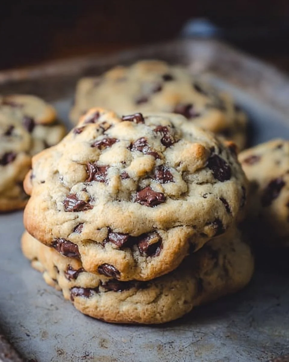 Giant Chocolate Chip Cookies