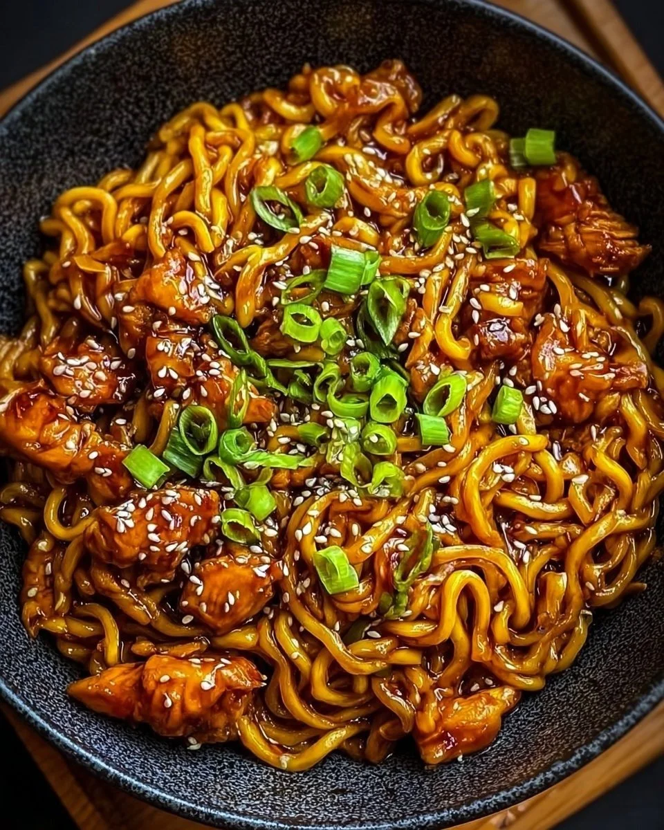 Korean Spicy Chicken Noodles: A Flavorful Comfort Dish