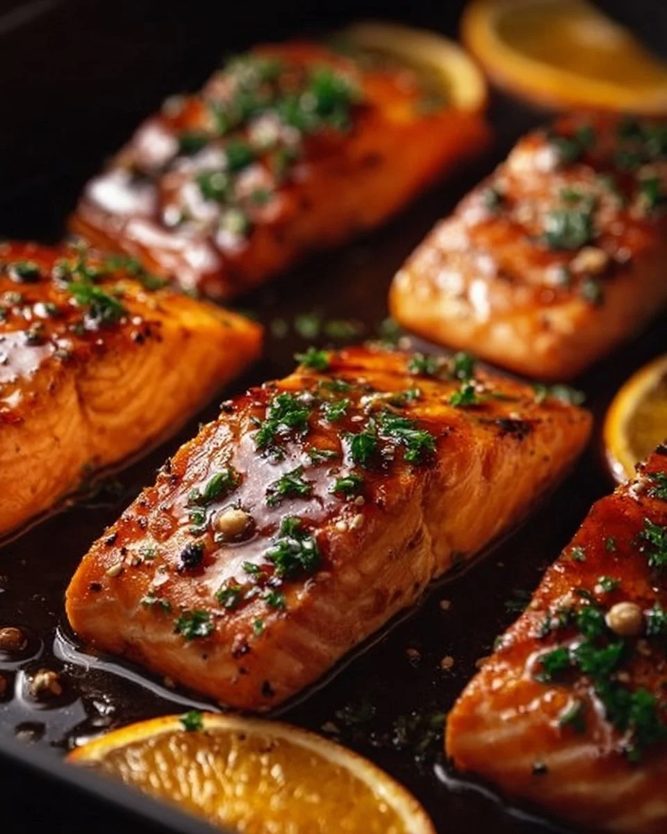 Orange Glazed Salmon