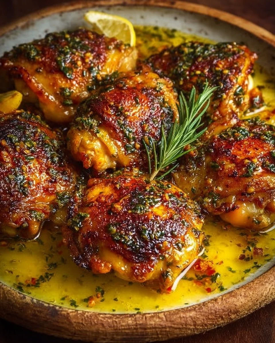 Smoky Paprika Lemon Chicken Thighs
