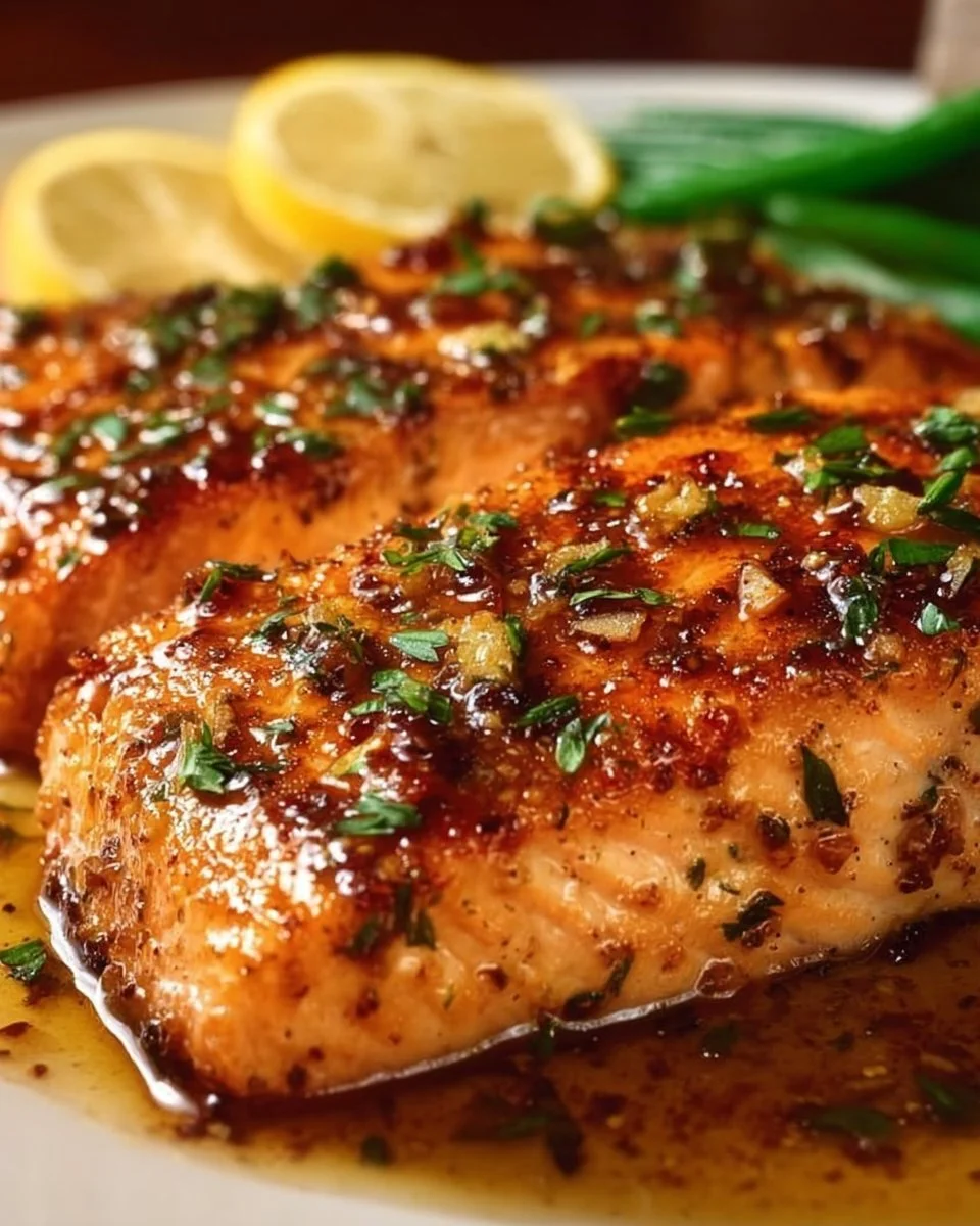 Deliciously grilled Texas Roadhouse Salmon served with sides.